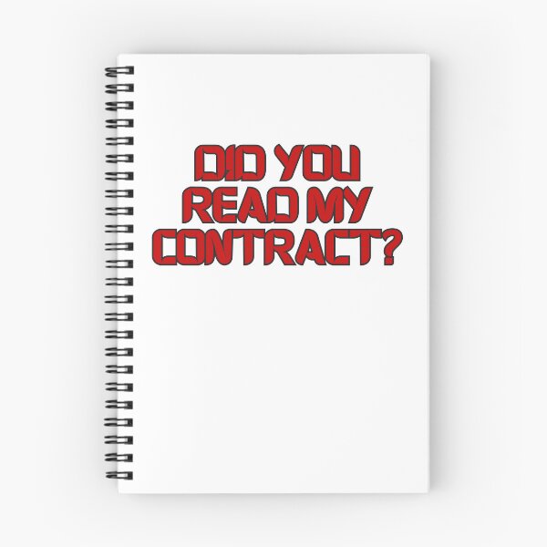 Item preview, Did you read my contract? designed and sold by rawaart1.