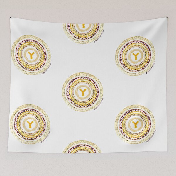 Item preview, Yelmalio Runes by Matthew Cole designed and sold by Sbrayarts.