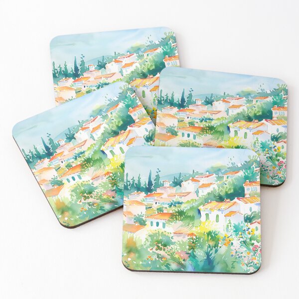 Item preview, Hill Village 3 designed and sold by FlaskLab.