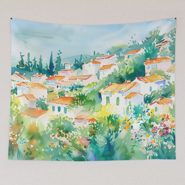 Item preview, Hill Village 3 designed and sold by FlaskLab.