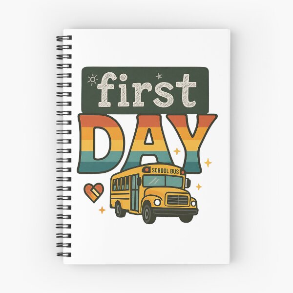 Item preview, First Day Ready – School Bus Edition designed and sold by Taans-Creation.