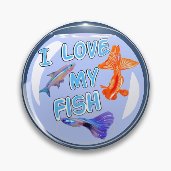 Item preview, I Love My Fish designed and sold by LilacsNCream.