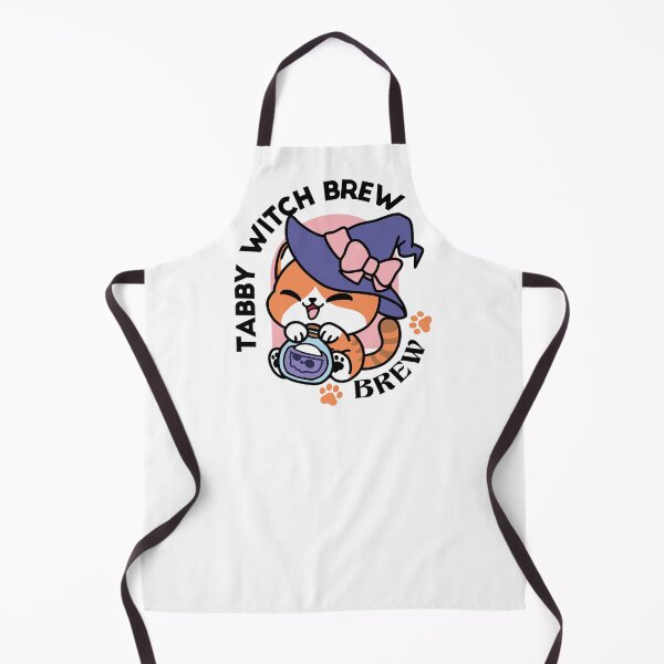 Item preview, Tabby Witch Brew – Cute Halloween Cat Design designed and sold by Trio-in-Forest.
