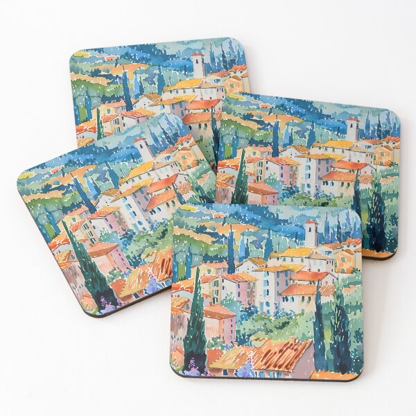 Item preview, Hill Village 4 designed and sold by FlaskLab.