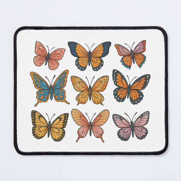 Item preview, Vintage Butterfly Set Illustration designed and sold by ArtfulWeave.
