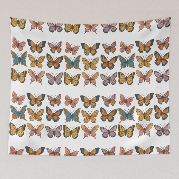 Item preview, Vintage Butterfly Set Illustration designed and sold by ArtfulWeave.