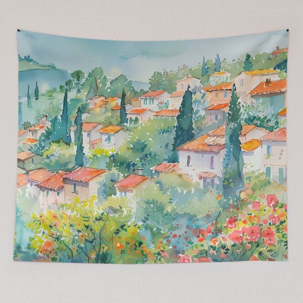 Item preview, Hill Village 5 designed and sold by FlaskLab.