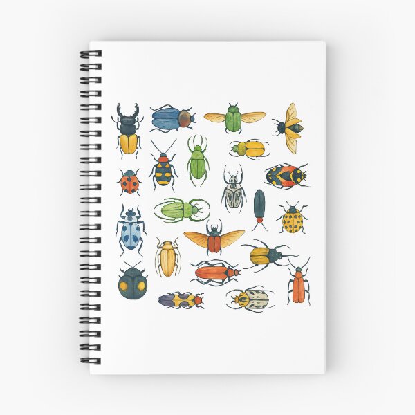 Item preview, Colorful Beetle and Bug Watercolor Illustration designed and sold by ArtfulWeave.