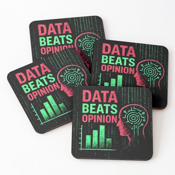 Item preview, data beats opinion designed and sold by somewhere76.