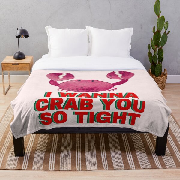 Item preview, I wanna crab you so tight: love, crab, tight, romantic design designed and sold by FLIRTAASAN.