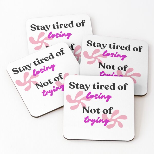 Item preview, Cansate de perder, no de intentarlo - Diseño de cita motivacional designed and sold by PRINTJIT.