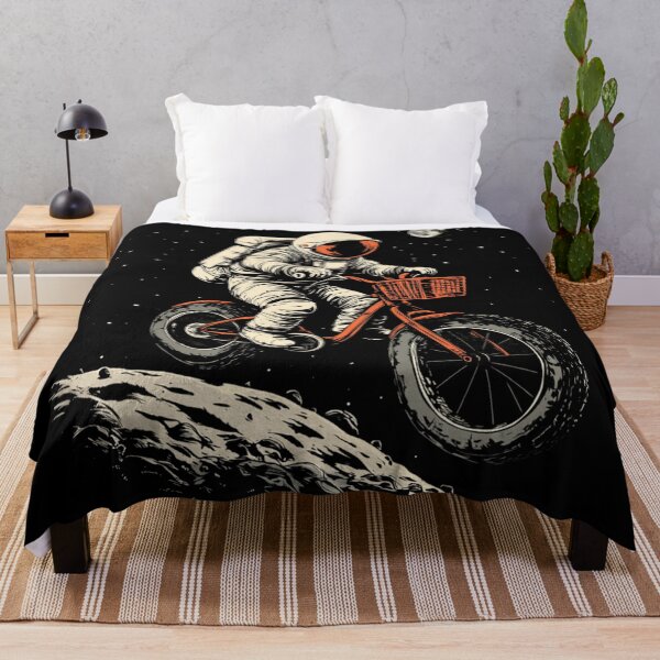 Item preview, Astronaut Riding Bike Cosmic Space designed and sold by Jcat7.