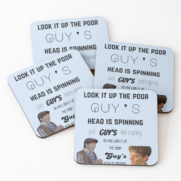 Item preview, Newsies Poor Guys Head is Spinning designed and sold by clawinyourback.