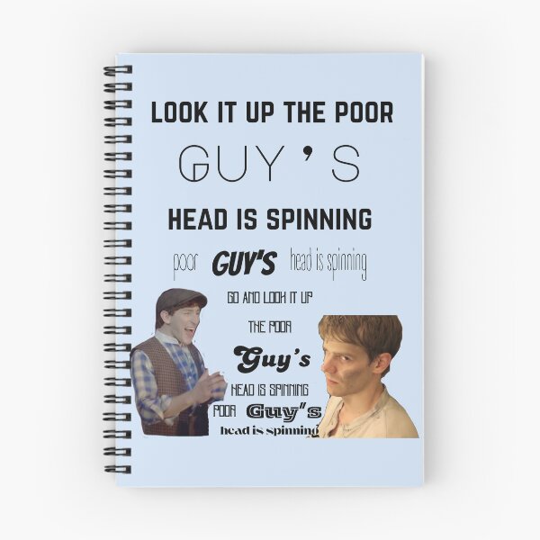 Item preview, Newsies Poor Guys Head is Spinning designed and sold by clawinyourback.