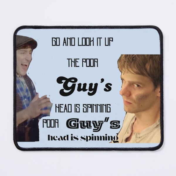 Item preview, Newsies Poor Guys Head is Spinning designed and sold by clawinyourback.