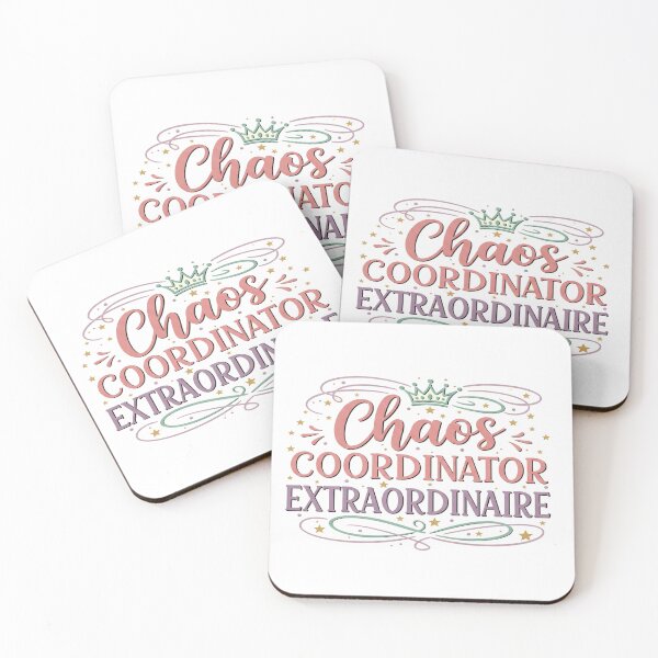 Item preview, Chaos Coordinator Extraordinaire – Funny Mom & Dad Tee designed and sold by TodoCraft.