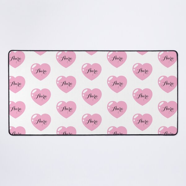 Item preview, Aura Name with Pink Heart designed and sold by Artbymonika.