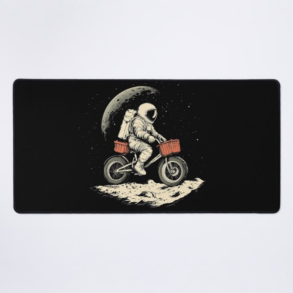 Item preview, Astronaut Riding Bike Cosmic Space designed and sold by Jcat7.