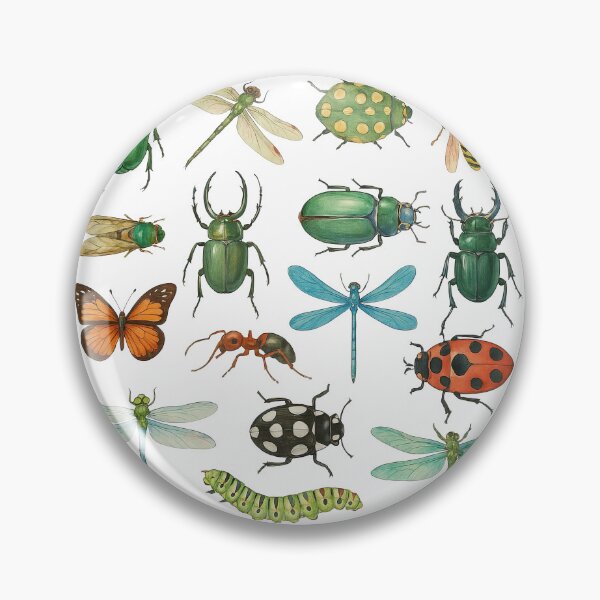 Item preview, Realistic Insects and Dragonflies Illustration Set designed and sold by ArtfulWeave.