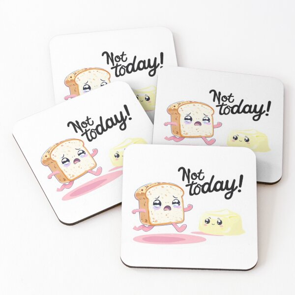 Item preview, Toast vs Butter - Not Today designed and sold by Imaginarium of Chaos falcon88 .