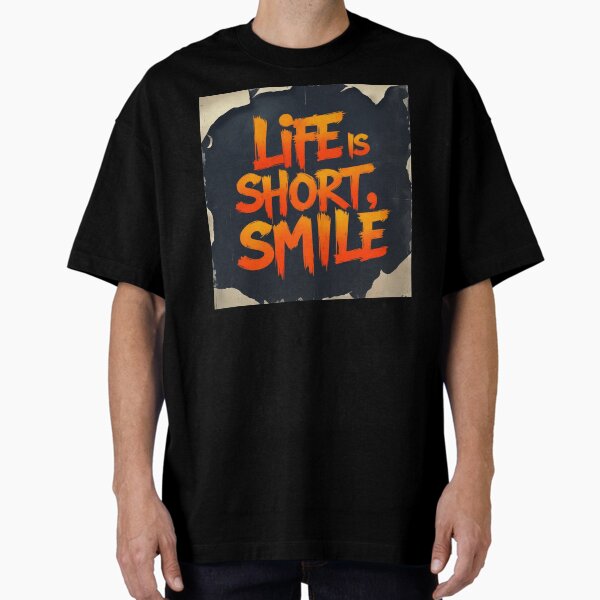 Item preview, Life is Short, Smile 43 designed and sold by Zeir Shop.