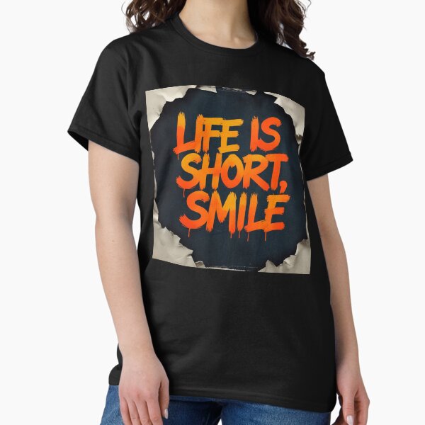 Item preview, Life is Short, Smile 44 designed and sold by Zeir Shop.