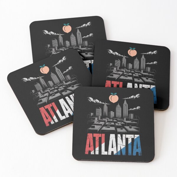 Item preview, Atlanta usa flag colors designed and sold by SignumShop.