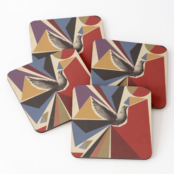 Item preview, Dove of peace, vintage collage style designed and sold by Javier Arizabalo Garcia.