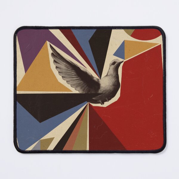Item preview, Dove of peace, vintage collage style designed and sold by Javier Arizabalo Garcia.