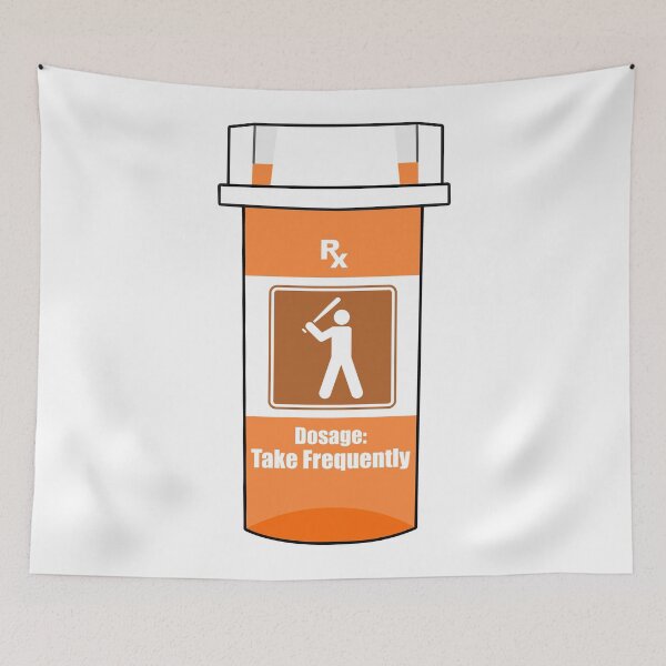 Item preview, Baseball Is My Drug designed and sold by Esskay Designs.