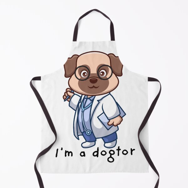 Item preview, Cute Dog Doctor – Cartoon Puppy in Lab Coat designed and sold by MOTAS FASHION .