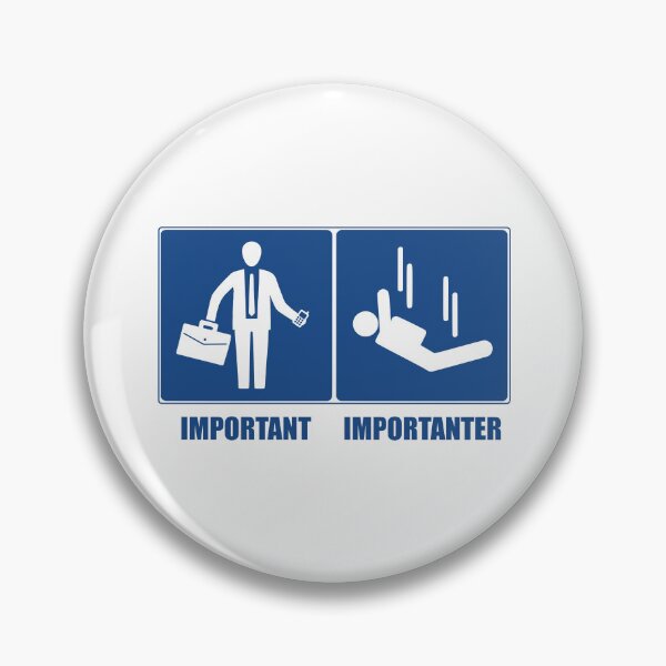 Item preview, Work Is Important, Sky Diving Is Importanter designed and sold by Esskay Designs.