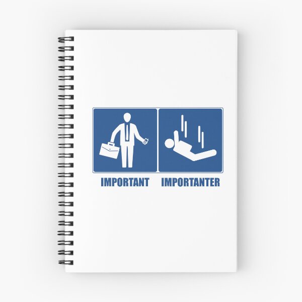 Item preview, Work Is Important, Sky Diving Is Importanter designed and sold by Esskay Designs.