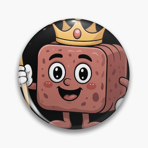 Item preview, Meatloaf King Funny Meatloaf designed and sold by blueyeeti.