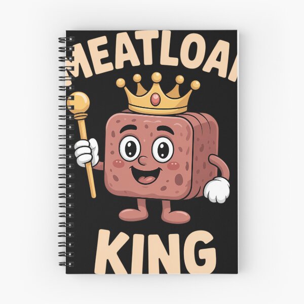 Item preview, Meatloaf King Funny Meatloaf designed and sold by blueyeeti.