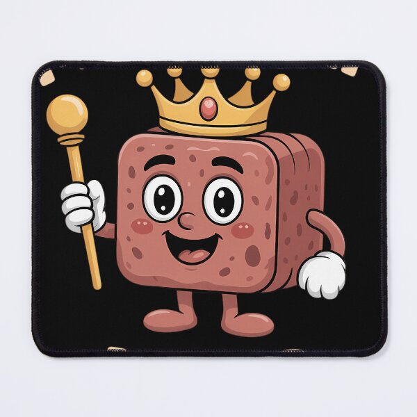 Item preview, Meatloaf King Funny Meatloaf designed and sold by blueyeeti.
