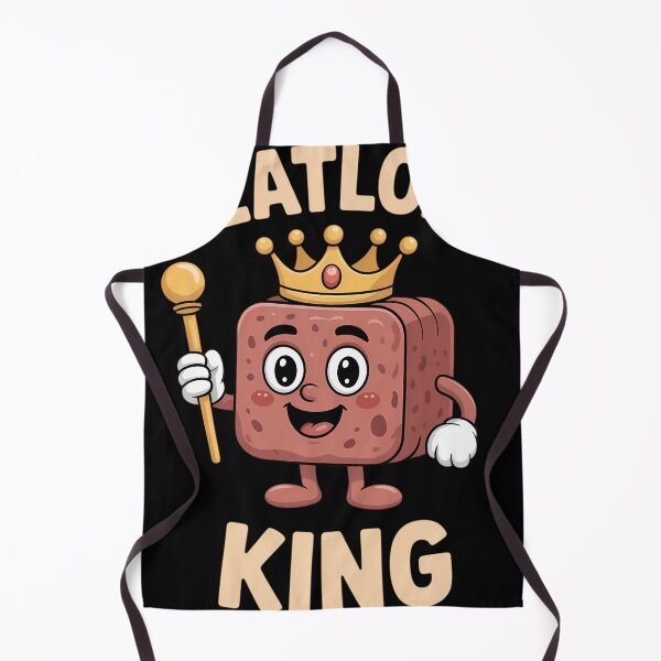 Item preview, Meatloaf King Funny Meatloaf designed and sold by blueyeeti.