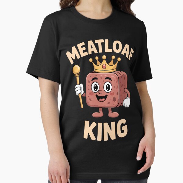 Item preview, Meatloaf King Funny Meatloaf designed and sold by blueyeeti.