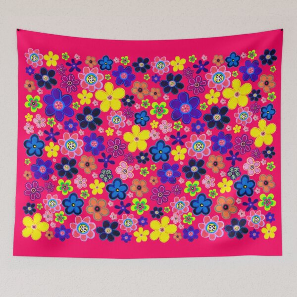 Item preview, Flowers Forever Bright Floral Design  designed and sold by kel72.