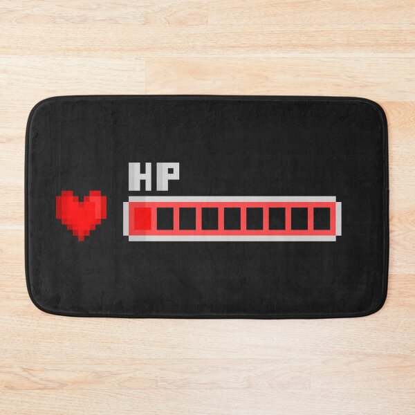 Item preview, Low HP Pixel Art – Gamer Heart Bar Design designed and sold by Dugolivia.