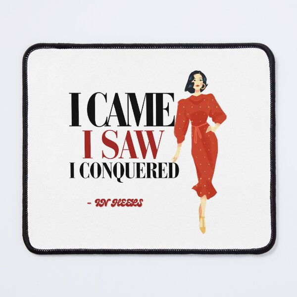 Item preview, I came, I saw, I conquered - in heels designed and sold by Meenova Art.