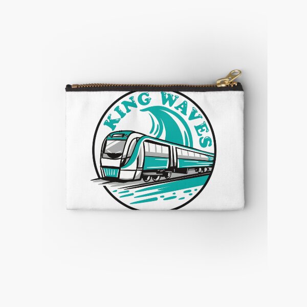 Item preview, King Waves with C Series Perth Transperth Train designed and sold by jasmineberry.