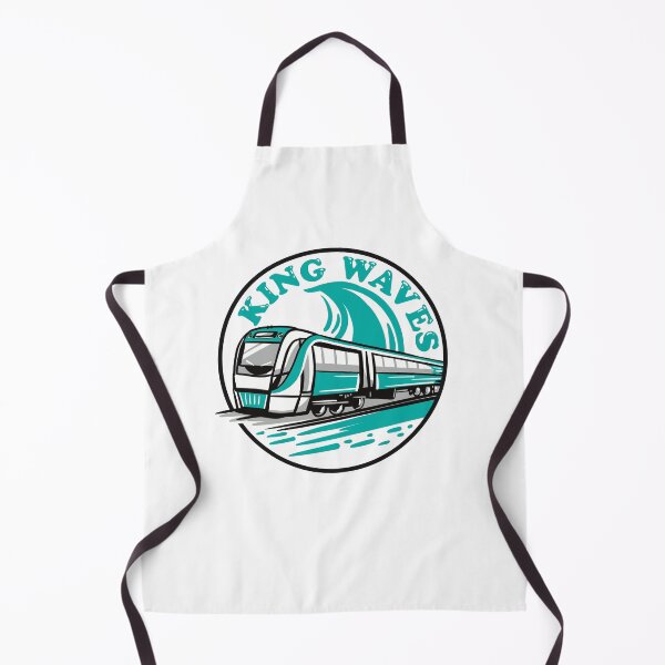 Item preview, King Waves with C Series Perth Transperth Train designed and sold by jasmineberry.