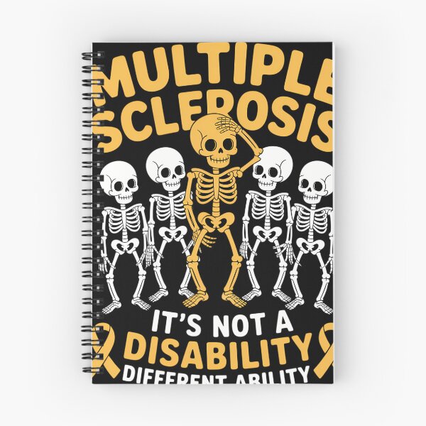 Item preview, Multiple Sclerosis Its Not A Disability Funny Dab Skeleton designed and sold by blueyeeti.