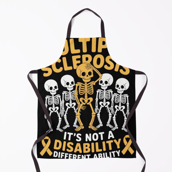 Item preview, Multiple Sclerosis Its Not A Disability Funny Dab Skeleton designed and sold by blueyeeti.