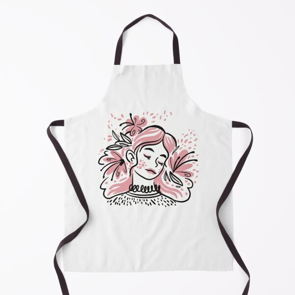 Item preview, Woman in Pink with Closed Eyes designed and sold by jasmineberry.