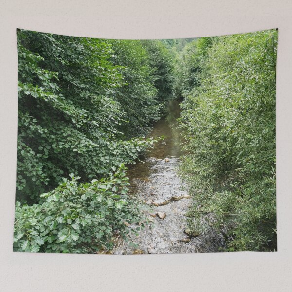Item preview, Tranquil Mountain Stream Forest Bathing designed and sold by Georgia Mizuleva.