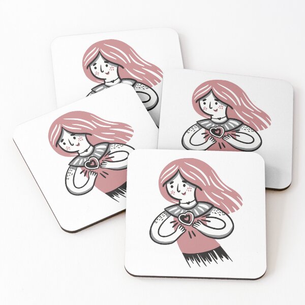 Item preview, Woman Holding a Heart to Her Heart designed and sold by jasmineberry.