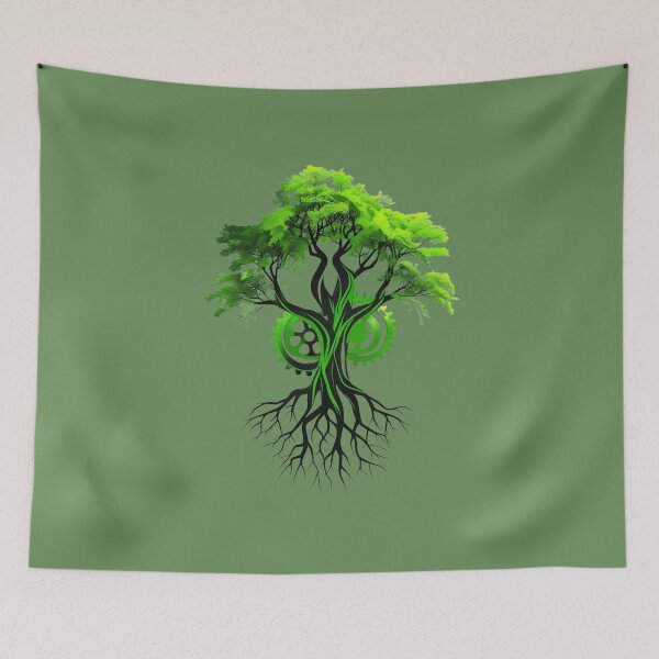 Item preview, Rooted Circuitry Fusion Art designed and sold by Zakrytos ★★★★★.