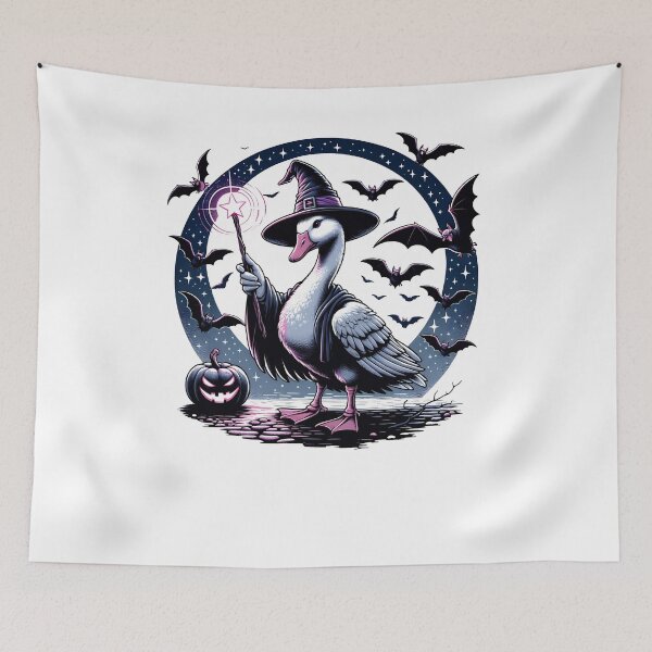 Item preview, Cute Witch Goose Halloween Art  designed and sold by Fragy72.